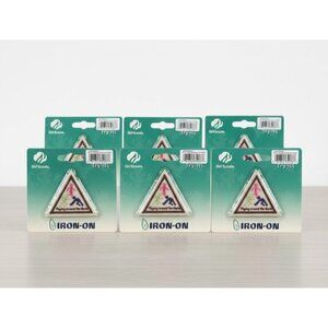 Vintage Girl Scout Brownie Try-It Badge - Playing Around the World (Lot of 6)